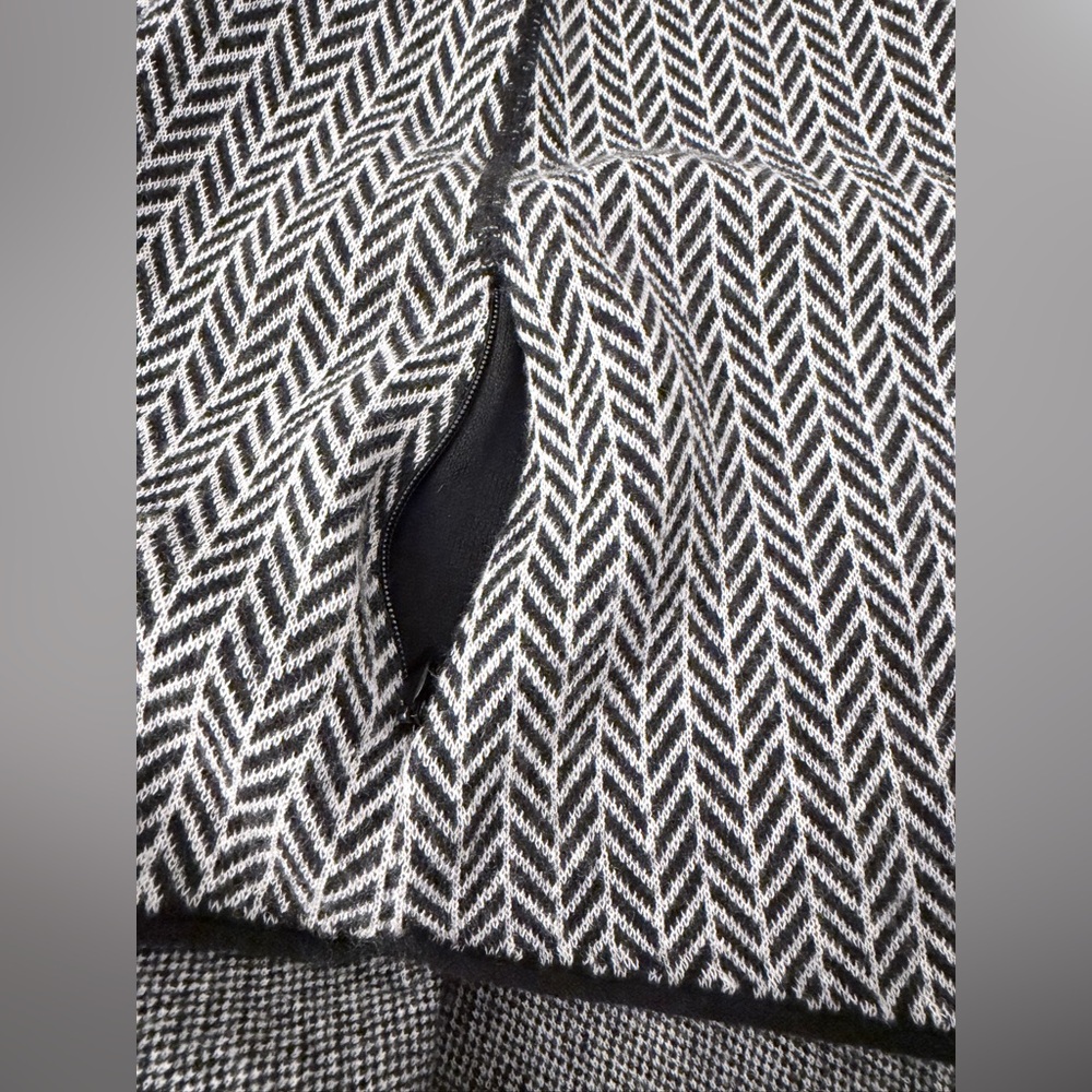 Title Nine Super Power Skirt Herringbone merino wool blend M - Picture 3 of 6